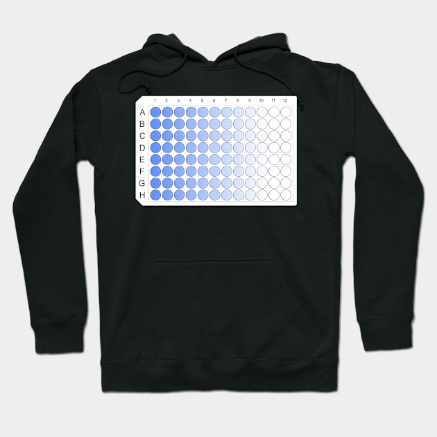 96 Well Plate Microplate Multiwell ELISA Hoodie by labstud